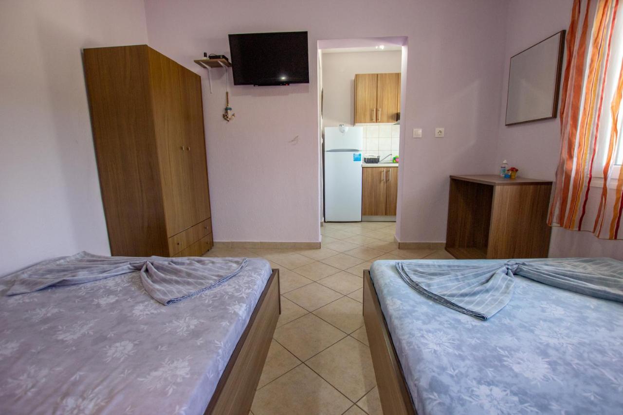 Vordos Rooms Nea Vrasna Bagian luar foto